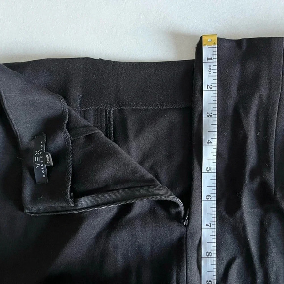 VEX Collection/ Quilted black pencil skirt/ Size EU 36(about size US L) - Picture 12 of 14